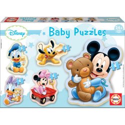 Set de 5 Puzzles   Mickey...