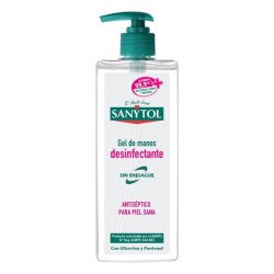 Gel désinfectant pour les...