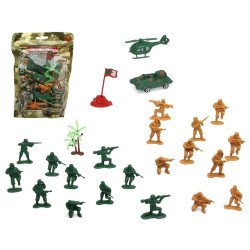 Playset Military Multicouleur