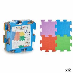 Tapis Puzzle Multicouleur...