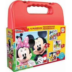 Set de 4 Puzzles   Mickey...