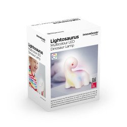 Lampe LED multicolore Dinosaure Lightosaurus InnovaGoods