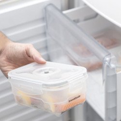 Jeu de 3 Récipients d'Emballage sous Vide avec Pompe Manuelle Vacse InnovaGoods