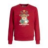 Sweat sans capuche enfant JORTOON  Jack & Jones 12222091 Rouge