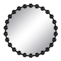 Miroir mural Noir Fer 63 x...