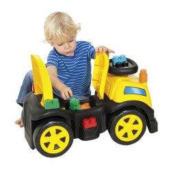 Tricycle Truck Moltó Jaune (89 Cm)