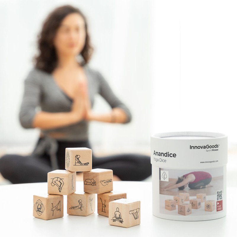 Jeu de dés de yoga Anandice InnovaGoods 7 Unités